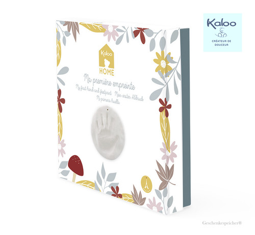 Handabdruck aus ton weiss - handabdruck,